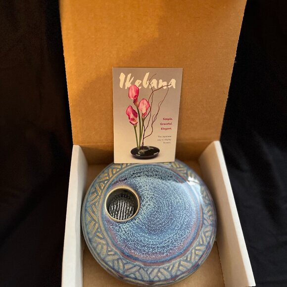 Vase - Round Ikebana Vase from Georgetown Pottery - Picture 1 of 2